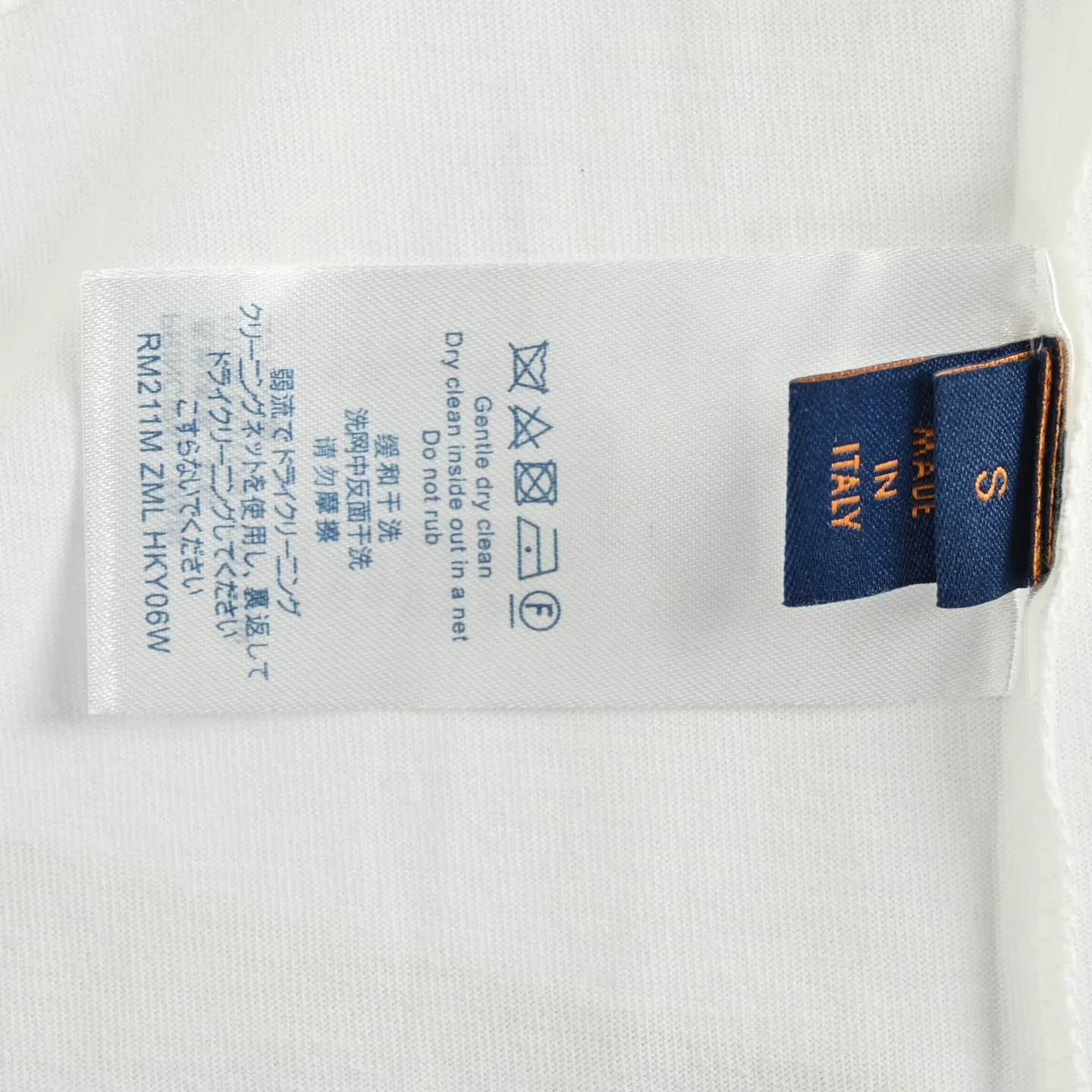 Louis Vuitton/Louis Vuitton 25ss four-leaf clover letter printed short sleeves on the back